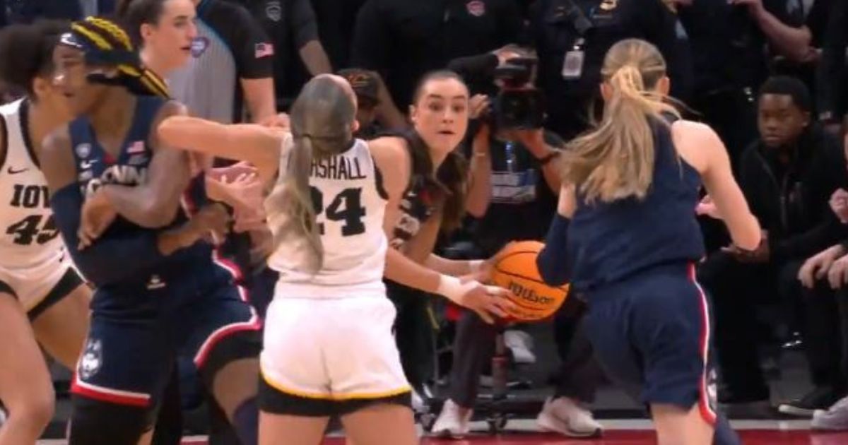Watch: New Angle of Iowa-UConn Controversial Foul Shows What Really Happened - Not Even a Debate