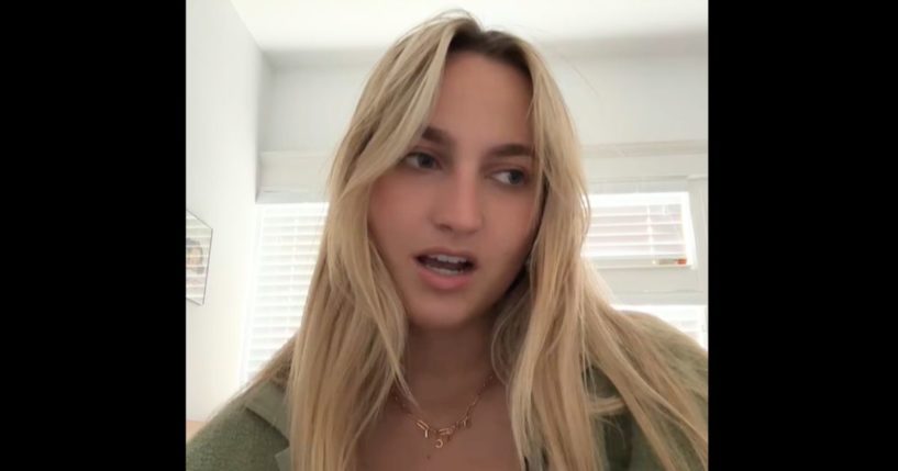TikTok user Gracie complains about the University of Southern California's decision to cancel its graduation.