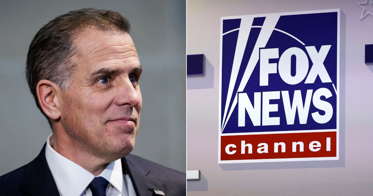 Hunter Biden's, left, lawyers are reportedly preparing to sue Fox News for violating "revenge porn" laws after the outlet published images of Biden.