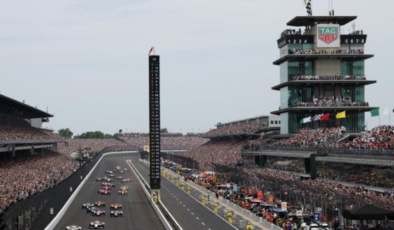 The 107th Running of Indianapolis 500 at Indianapolis Motor Speedway begins in Indianapolis, Indiana, on May 28, 2023.