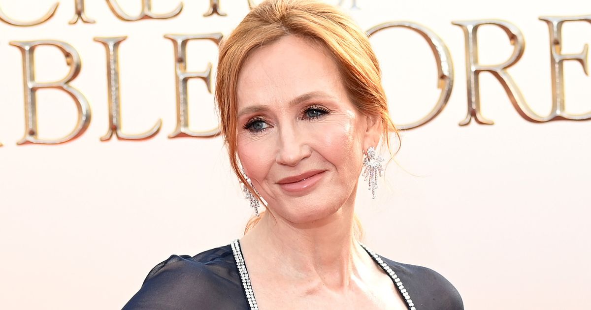 J.K. Rowling attends the World Premiere of "Fantastic Beasts: The Secrets of Dumbledore" in London, England, on March 29, 2022.