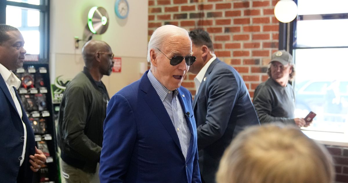 Biden sues gas station chain after being mocked for visit