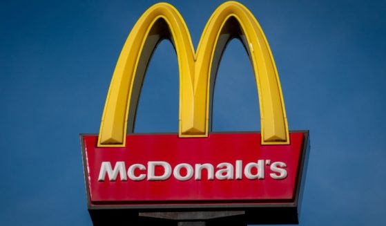 The Golden Arches of the fast-food restaurant McDonald's is pictured in Bristol, England, on Feb. 25.
