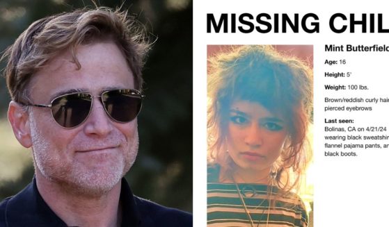 Mint Butterfield, right, daughter of Flickr and Slack co-founder Stewart Butterfield,left, was reported missing Monday.