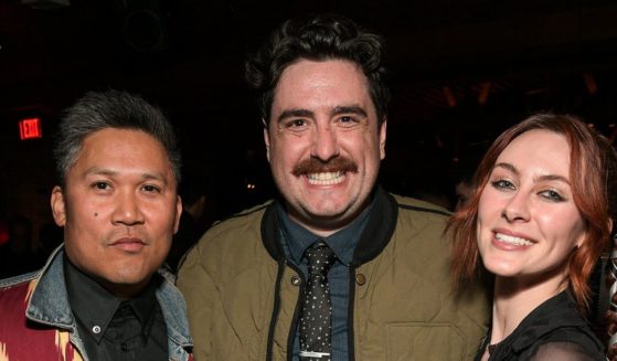 Dante Basco, Jack DeSena and Michaela Jill Murphy at Netflix's world premiere for the live action adaption of "Avatar: The Last Airbender."