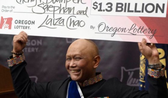 Cheng "Charlie" Saephan, who is battling cancer, won the $1.3 billion Powerball jackpot in Portland, Oregon.