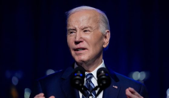Joe Biden speaking at an event in New York