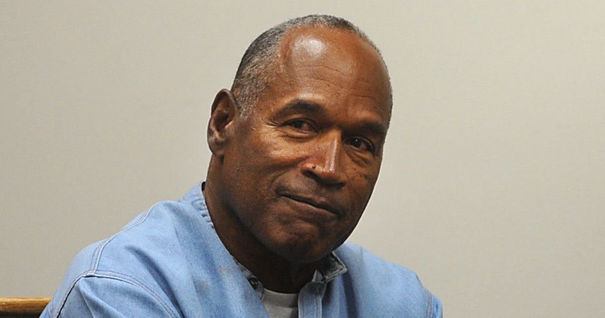 O.J. Simpson looks on during his parole hearing at Lovelock Correctional Center in Lovelock, Nevada, on July 20, 2017.