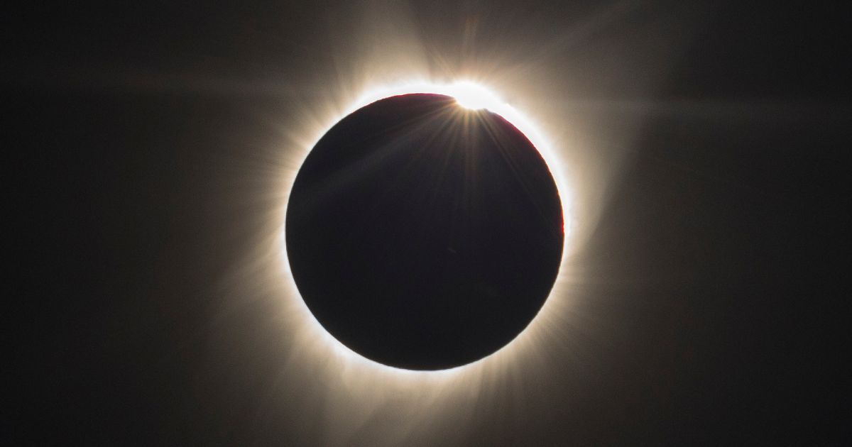 A once-in-a-lifetime total solar eclipse will be visible Monday.