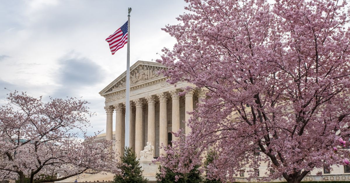The Supreme Court building is pictured in Washington, D.C.