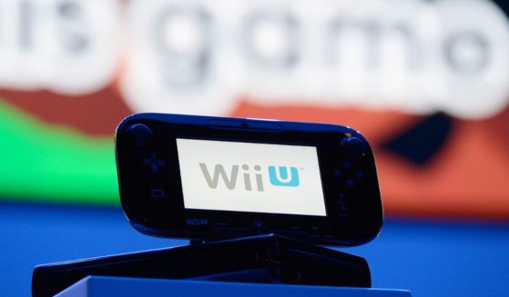 The Nintendo Wii U displayed at a press conference at the Electronic Entertainment Expo in Los Angeles in 2012.