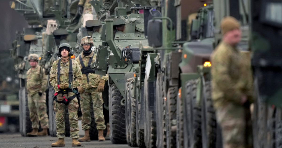 soldiers of the U.S. 2nd Cavalry Regiment in Germany
