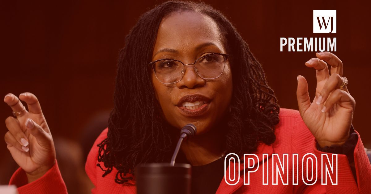 Then-U.S. Supreme Court nominee Judge Ketanji Brown Jackson testifies during her confirmation hearing before the Senate Judiciary Committee in the Hart Senate Office Building on Capitol Hill in Washington, D.C., on March 22, 2022. During her hearing, Brown Jackson was asked to define what a woman was, but she was unable to do so.