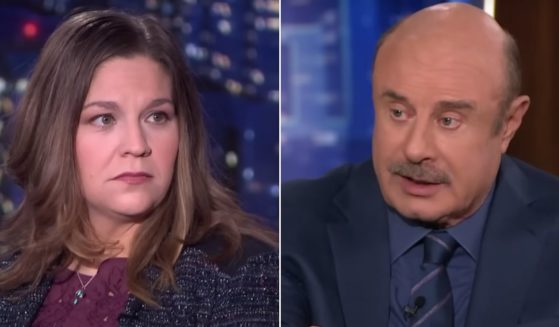 Jamie Reed, left, told Dr. Phil McGraw about the concerning situations she witnessed working in a transgender clinic for children.