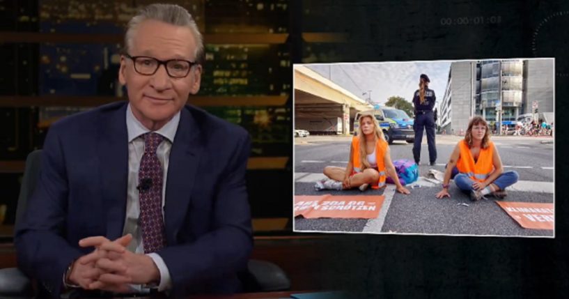 HBO's Bill Maher skewers anti-Israel activists on "Real Time" on Friday.