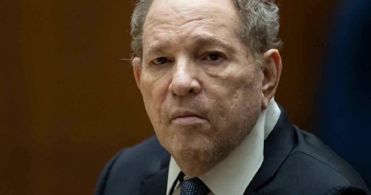 Former Hollywood producer Harvey Weinstein, pictured in an October 2022 file photo in a California courtroom.