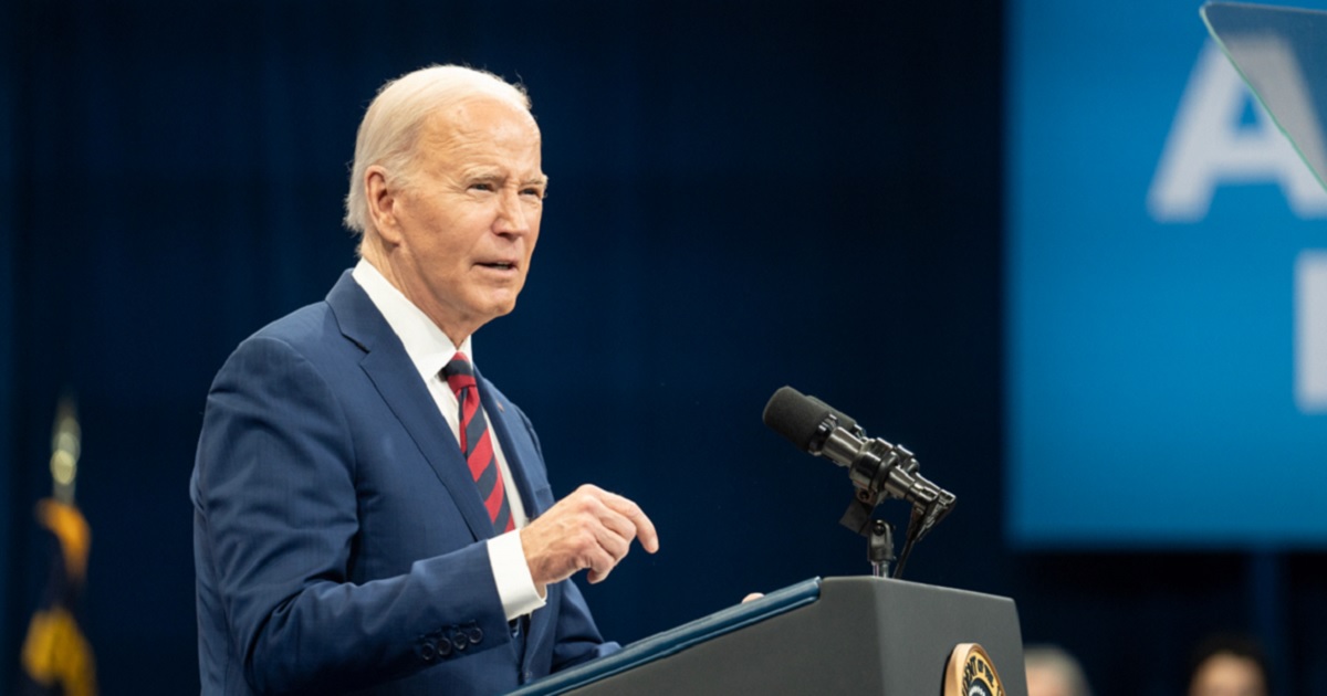 President Joe Biden, pictured speaking March 26 at a community center in Raleigh, North Carolina.