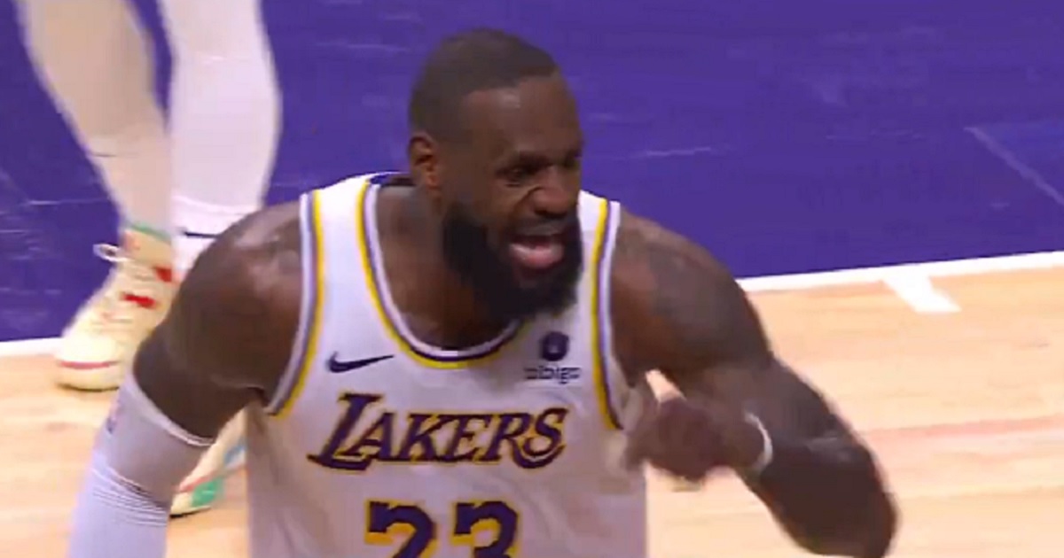 Watch: LeBron James displays on-court frustration after head coach denies his request