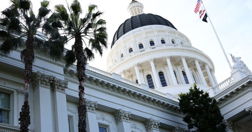 A view of the California State Capitol building on March 13, 2024, in Sacramento, California.