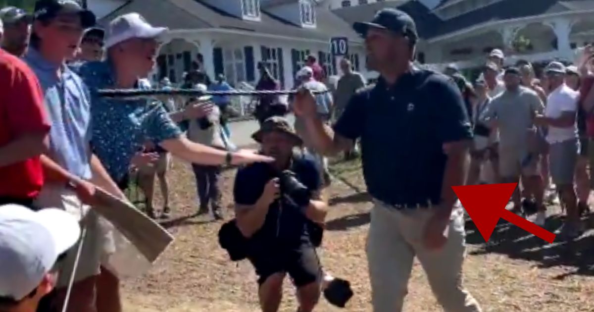 During Round 4 of the PGA Championship at the Valhalla Golf Course in Louisville, Kentucky, on Sunday, runner-up Bryson DeChambeau confronted an adult fan who intercepted a golf ball DeChambeau threw to a young child.