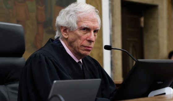 Judge Arthur Engoron presides over closing arguments in the Trump Organization civil fraud trial at New York State Supreme Court in New York on Jan. 11.