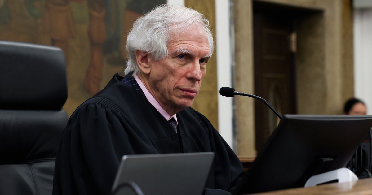Judge Arthur Engoron presides over closing arguments in the Trump Organization civil fraud trial at New York State Supreme Court in New York on Jan. 11.