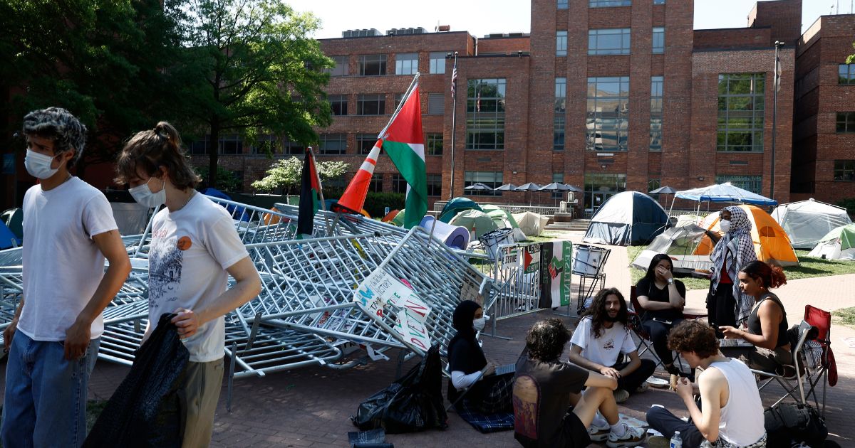 Disgusting: Pro-Gaza Protesters Do the Unthinkable at George Washington University