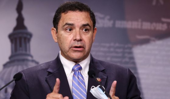 Rep. Henry Cuellar speaks on southern border security and illegal immigration during a news conference at the U.S. Capitol in Washington, D.C., on July 30, 2021.