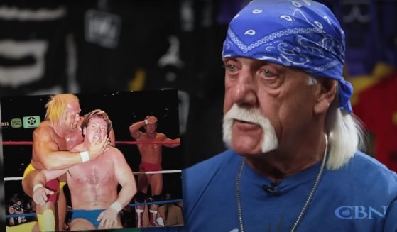 Hulk Hogan talked on "The 700 Club" about a surprising text he received from his former rival "Rowdy" Roddy Piper -- two days after Piper's death.