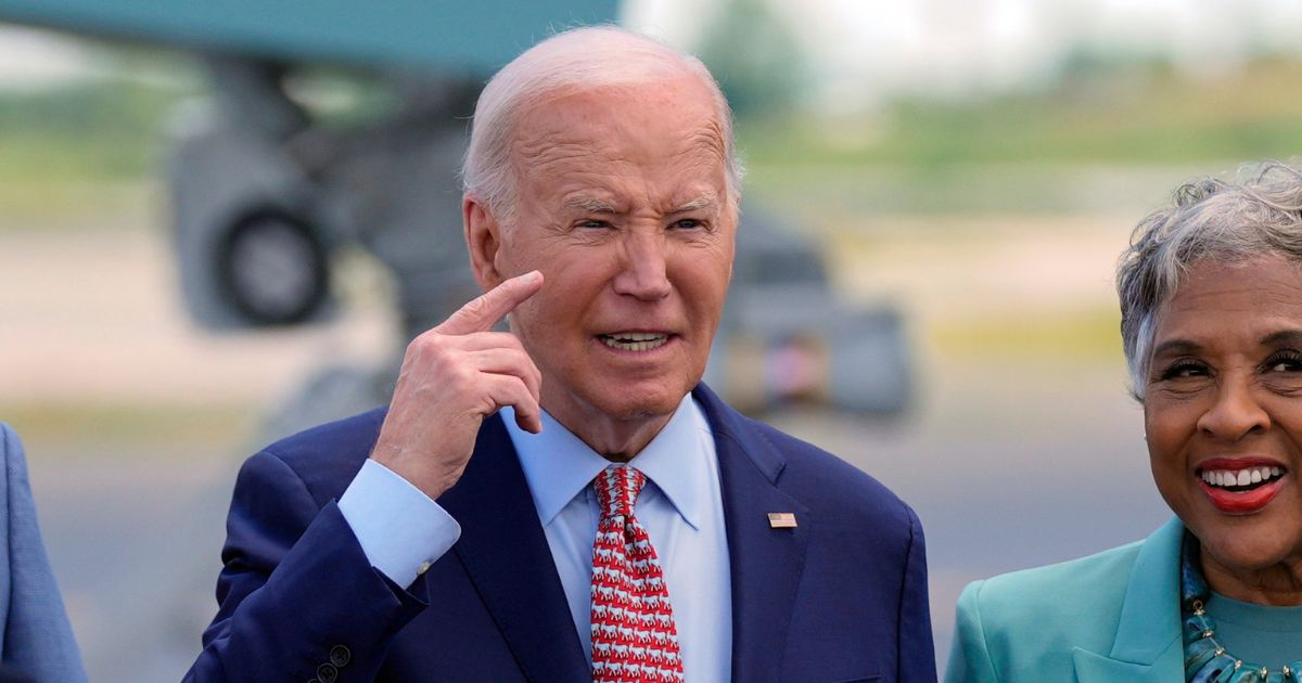 Watch: Biden Gets Angry at Reporter and Asks, ‘Did You Fall on Your Head?!