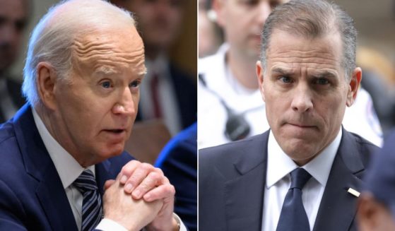 White House staffers are reportedly afraid to mention Hunter Biden's name to President Joe Biden, left, because he is so worried about the first son's upcoming trials.