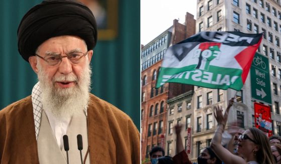 Iran's Supreme Leader Ayatollah Ali Khamenei offered words of encouragement to U.S. college protesters.