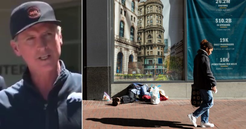 California Gov. Gavin Newsom proclaimed that his state is a "model" for dealing with the homeless, but official reports contradict that claim.