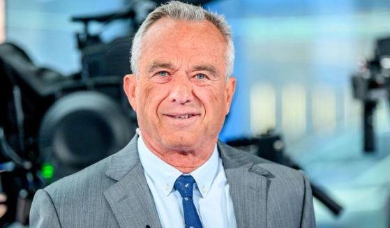 Presidential candidate Robert F. Kennedy Jr. visits "Fox & Friends" at Fox News Channel Studios in New York City on April 2.