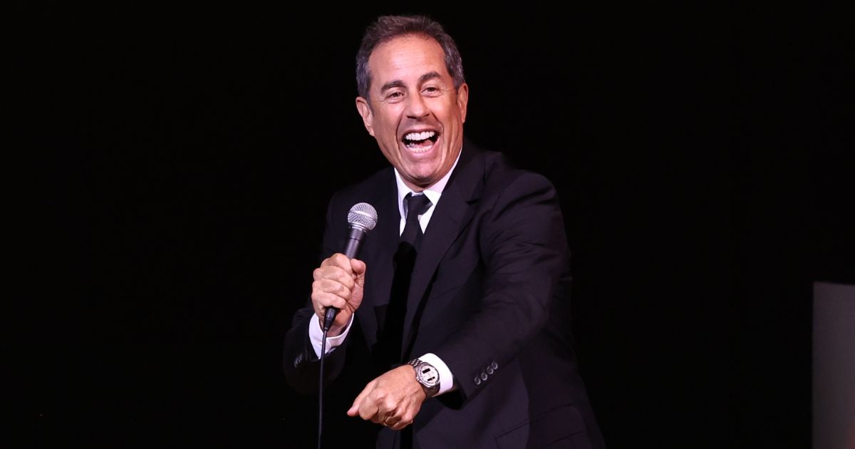 Jerry Seinfeld performs at Carnegie Hall in New York City on Oct. 18.
