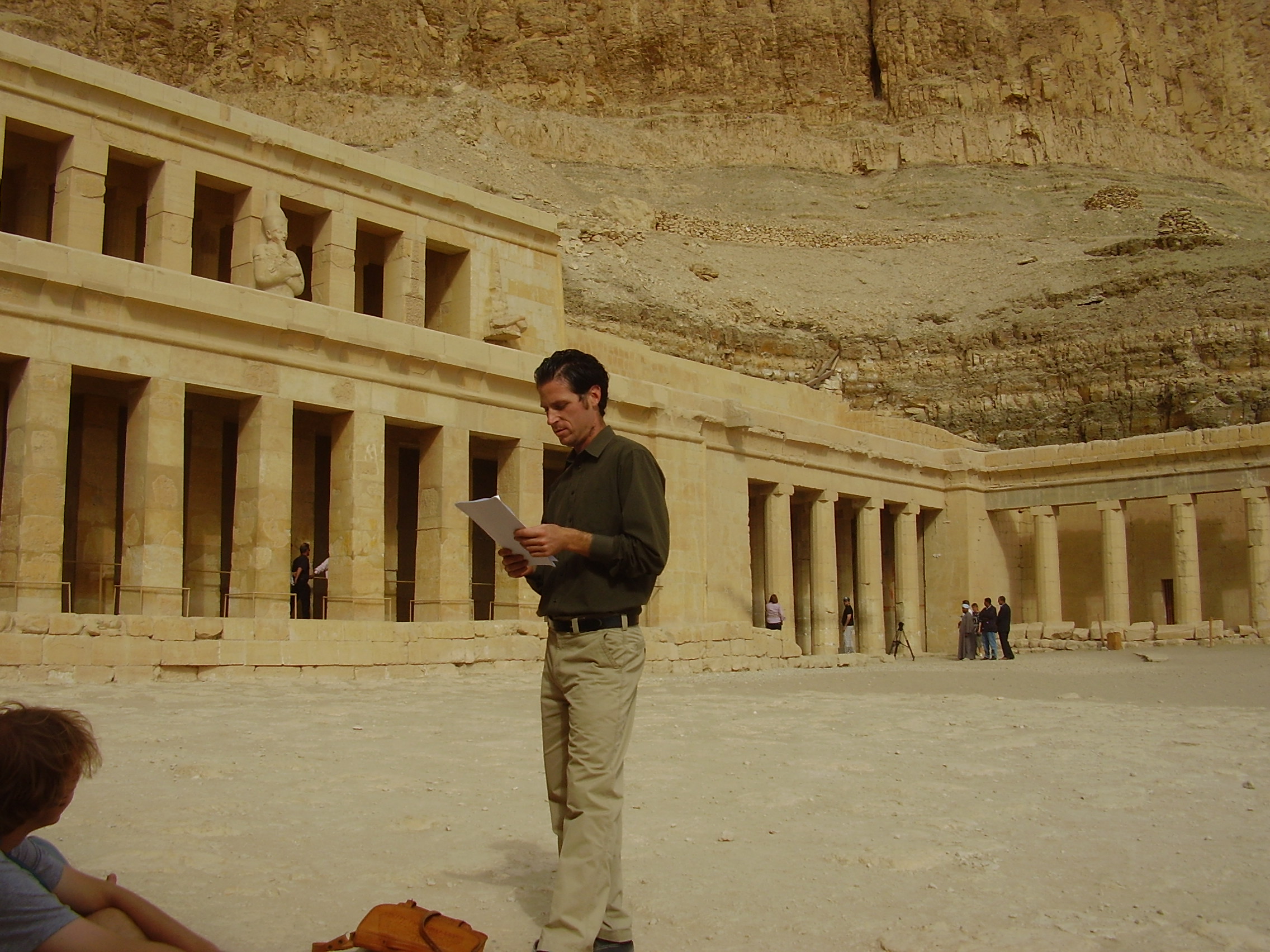 Tom Meyer visits the Mortuary Temple of Hatshetsup in Egypt.