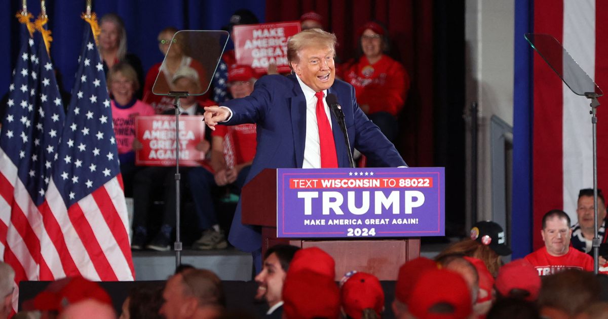 Video: Trump Confronts Heckler, Advises Him to ‘Return Home to Mom’ Amid ‘USA’ Cheers