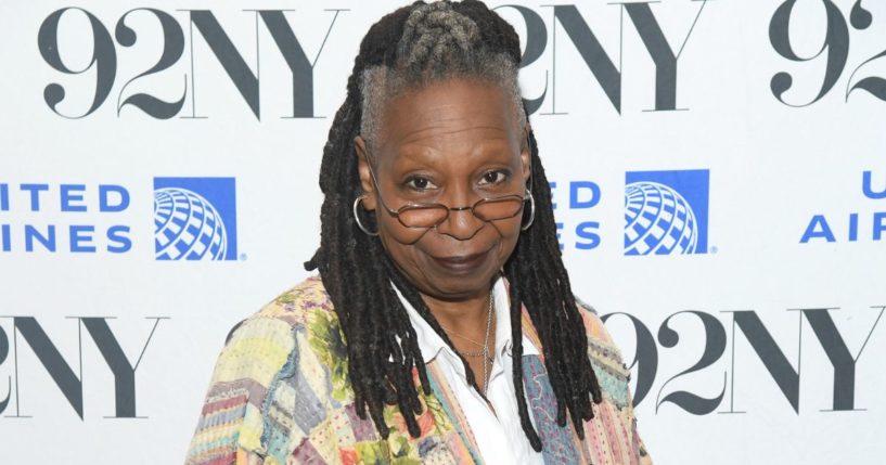 Whoopi Goldberg attends a discussion of the book "Bits and Pieces" in New York City on May 6.