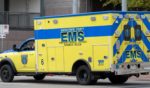 An ambulance from Austin-Travis County Emergency Medical Services is pictured in a file photo from March 2023.