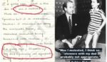 An image of a page of Ashley Biden's diary, left. Right, a photo of now-President Joe Biden as a young United States senator in a photo with his daughter Ashley when she was a young girl.