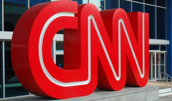 CNN's logo outside its corporate headquarters in Atlanta.