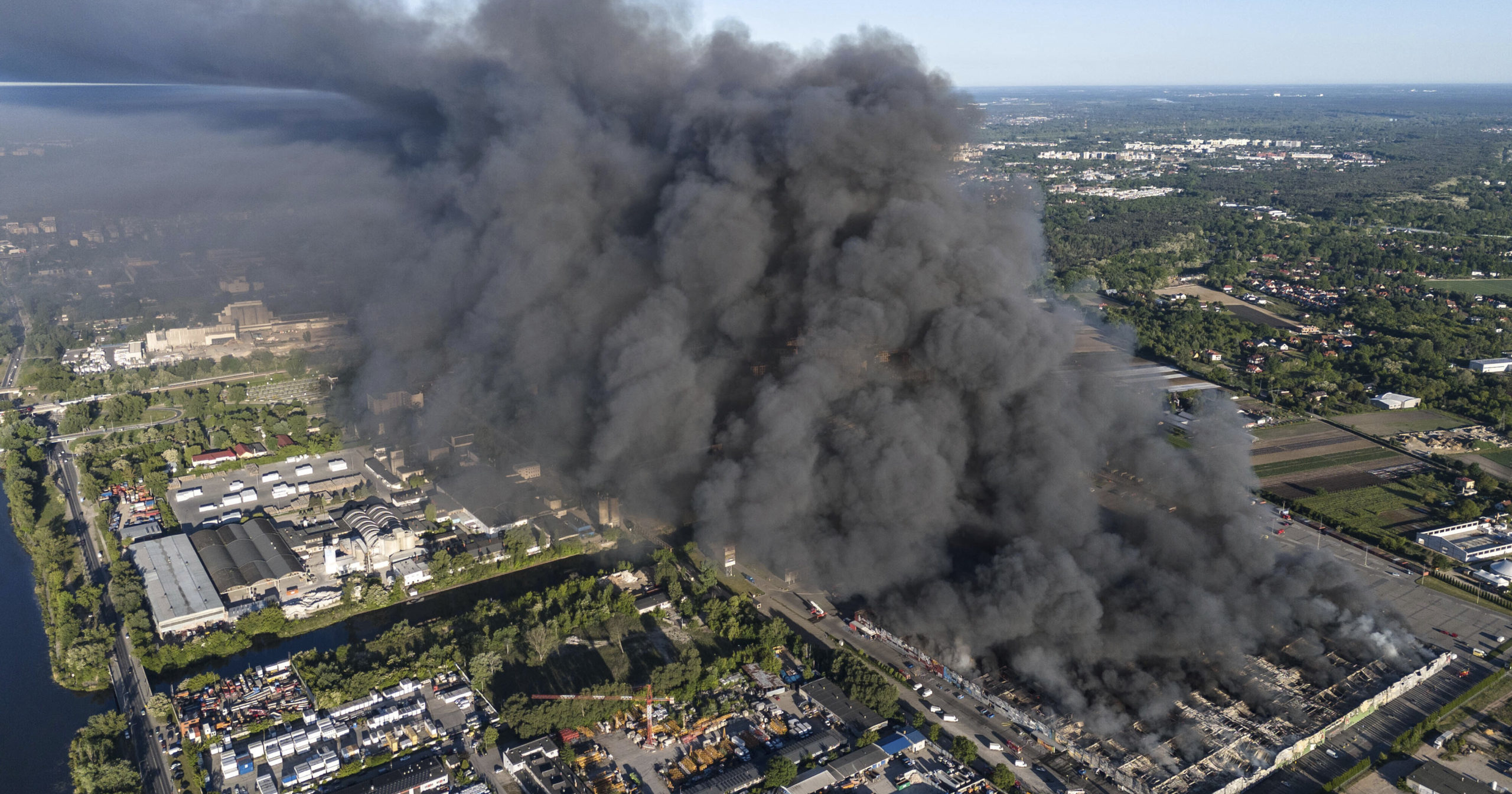 Numerous Jobs Vanish as 1,400-Store Shopping Complex Burns Down