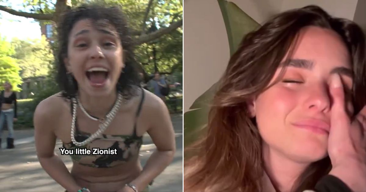 Former Miss Israel strolls NYC with sign: ‘I’m an IDF Soldier, Ask Me Anything