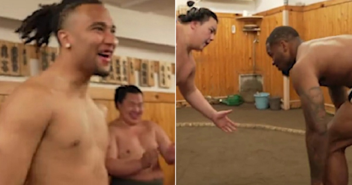 Video: NFL Player Outmatched by Sumo Wrestler, Mocked Post Defeat