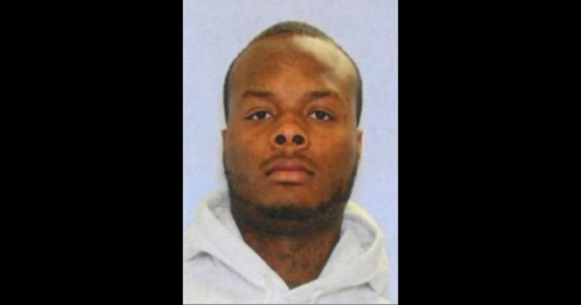 This X screen shot shows a picture of Deshawn Vaughn, who is accused of murdering an Ohio police officer in an "ambush."