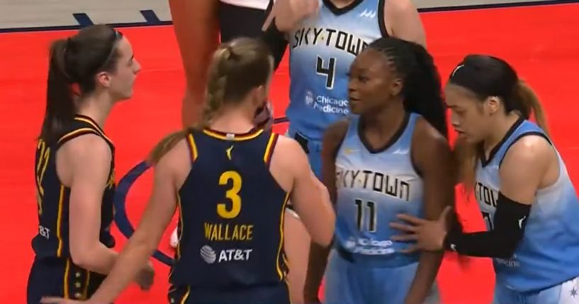 Watch: WNBA Player Grabs Caitlin Clark, Sparks Quick Reaction from