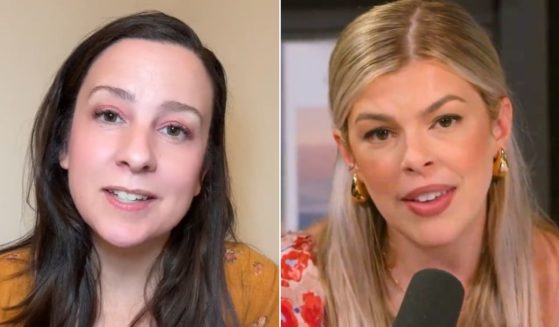 Conservative commentator Allie Beth Stuckey, right, explained where Rachel Accurso, left, went wrong in her biblical explanation for supporting LGBT "pride."