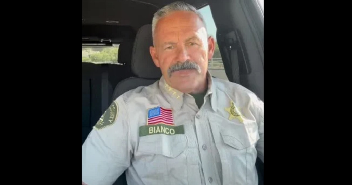 California Sheriff Switches Sides, Fully Supporting Trump