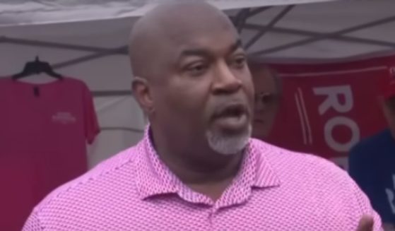 While campaigning in Wilkesboro on Monday, Lt. Gov. Mark Robinson of North Carolina vowed on Monday to go after CNN for