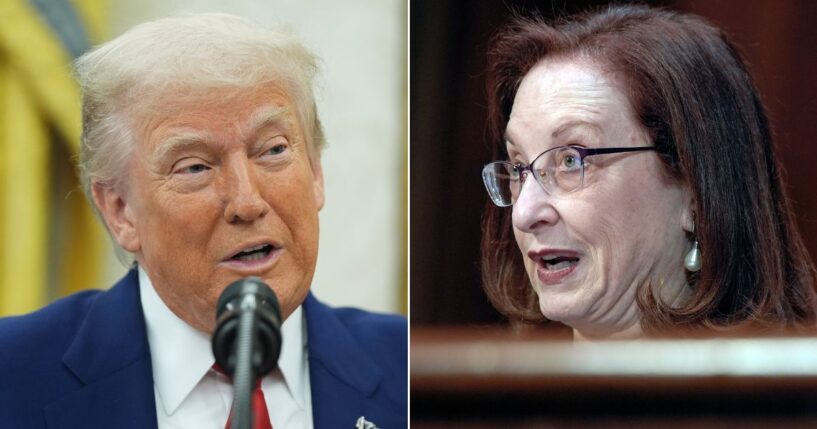 A judge denied a request by Shira Perlmutter, right, to block President Donald Trump's administration from firing her as director of the U.S. Copyright Office.